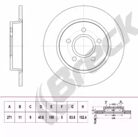 BRECK BR 068 SA100